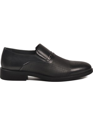 Ayakmod Siyah  Erkek Klasik Ayakkabı 380 M