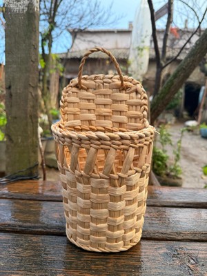Ss Eral Koop Dekoratif Çok Amaçlı El Yapımı Hasır Sepet🌿20 Li
