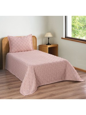 D'niss Home Ponpon 2 Parça Tek Kişilik Yatak Örtüsü