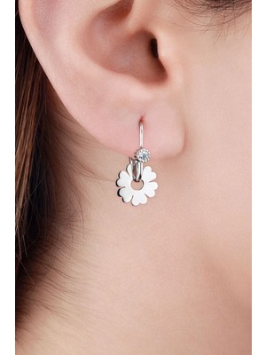 Normadia El Işçiliği Gümüş Küpe, Zarif ve Şık Tasarım, Günlük Kullanım Için