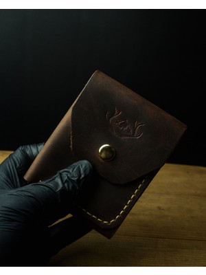 Craft And Luna El Yapımı Hakiki Deri Cüzdan - Rawfold