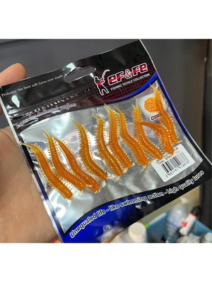 Özbience Yüzen Silikon Yem, 5,5cm, Doğal Renk, Balık Tutkunları Için Mükemmel Seçim