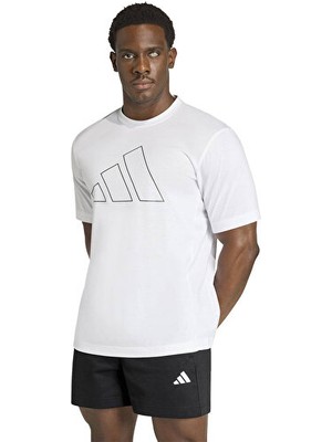 Adidas We Fr Bl T Erkek Antrenman Tişörtü KE0421 Beyaz