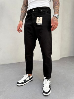 KağanKY Siyah Boyfriend Jean