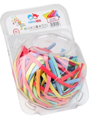 Platin Store Pilatin SRT-130 Sosis Balon Karışık Renk 100LÜ Zeyd