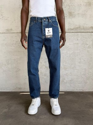 KağanKY Lacivert Boyfriend Jean