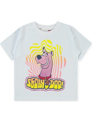 Scooby Doo 10-13 Yaş Tişört - Beyaz 11-12 Yaş