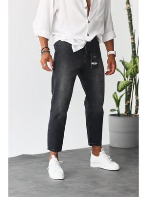 KağanKY Antrasit Boyfriend Jean