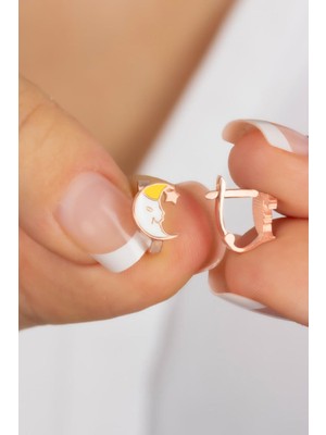 Normadia Mineli Çocuk Küpesi, Klipsli, 2-8 Yaş, Şık ve Rahat Takım