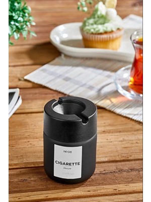 Safir Kokusuz Cam Küllük, 3 Farklı Sigara Boyutuna Uygun Aparatlı Kokusuz Sigara Küllüğü