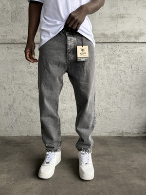 KağanKY Füme Yıkamalı Boyfriend Jean