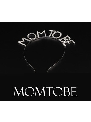 Platin Store Pilatin Kristal Taşlı Gümüş Renk Mom To Be Tacı Anne Tacı Zeyd