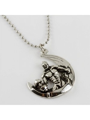 Marsilyan Halterci Figürlü Erkek Kolye