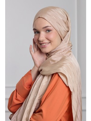 Maq Design Aura Silky Jakarlı Şal
