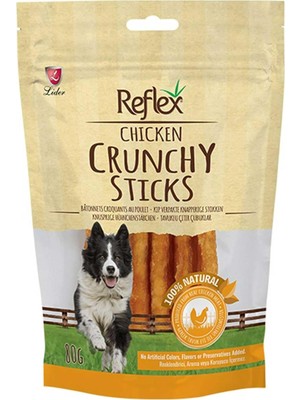 Hepta Collection Crunchy Sticks Tavuklu Çıtır Köpek Ödül Çubukları 80 gr