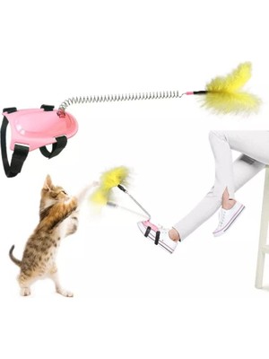 Hepta Collection Yaylı Kedi Ayak Oyun Oltası 1 Adet