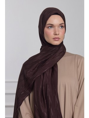 Maq Design Aura Silky Jakarlı Şal