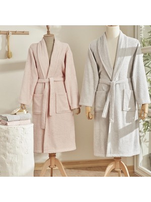 Hepta Collection Home Sarah Anderson Alven 4 Parça Aile Banyo Seti, Pudra - Gri