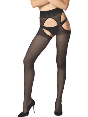 Beruflic Lavi Daymod Fantazi Taşlı Külotlu Çorap Moda