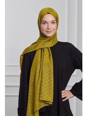 Maq Design Shine Silky Jakarlı Şal