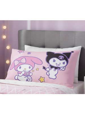Taç Zorluteks Lisanslı Hello Kitty & Friends Desenli % 100 Pamuk Kumaş 1 Adet Yastık Kılıfı 50X70 cm
