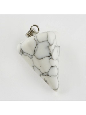 Marsilyan Havlit Pandül Doğaltaş Kolye Ucu