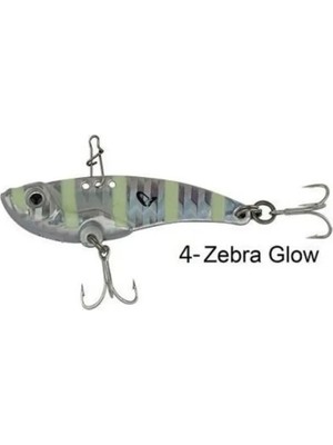 Özbience 3D Minnow Metal Vib Blade Vibrasyon Jig 4g 3.5cm, Balıkçılık Takımı
