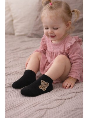 Gigi Giyim Taşlı Kız Çocuk Patik Çorap