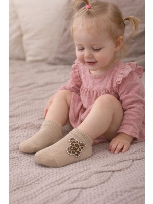 Gigi Giyim Taşlı Kız Çocuk Patik Çorap
