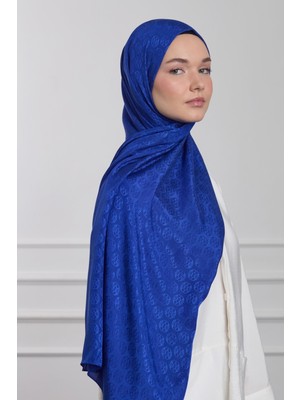 Maq Design Shine Silky Jakarlı Şal