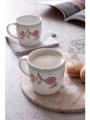 Hepta Collection Kütahya Porselen Bone Juliet 350 cc Mug Bardak Chirpy