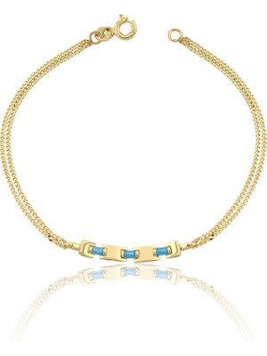 FAZ Kuyumculuk Azure Stack Altın Bileklik