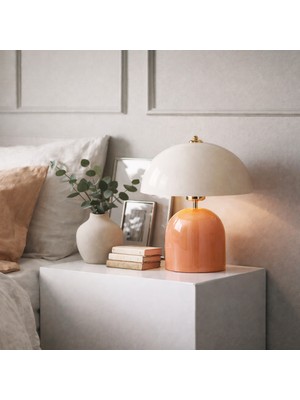 Homing Alabama Abajur Somon Krem 242469