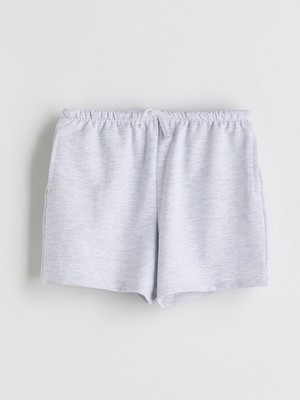 Lc Waikiki Yeni Sezon Basic Beli Lastikli Kız Çocuk Şort