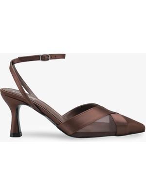 Colette Kadın Topuklu Ayakkabı - Kahve