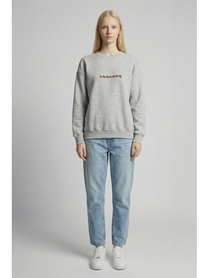 Rays 1041 Baskılı Sweat Gri