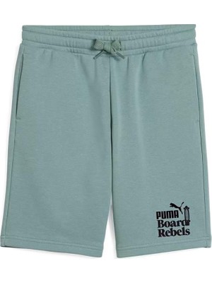 Puma Erkek Çocuk Şort 68515130 Yeşil