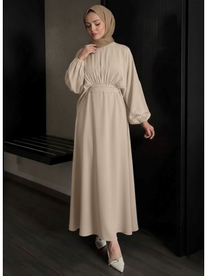 Foremia Bağlamalı Ikili Elbise-Taş