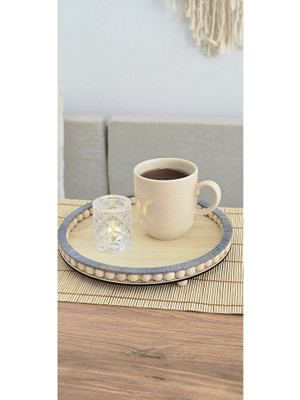 Muja Dec Dekoratif Ahşap Tepsi