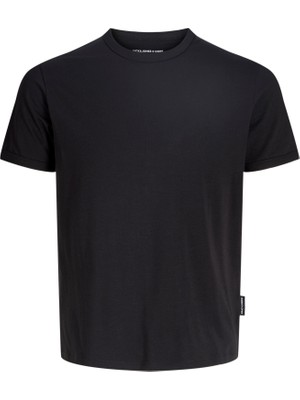 Jack & Jones Erkek Slim Fit Bisiklet Yaka Tisört - Mineral