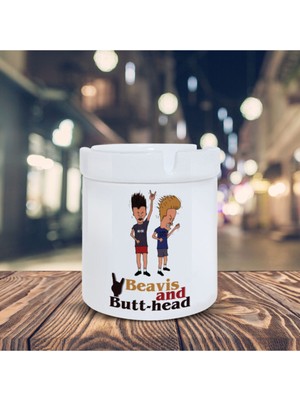 Hediyara Beavis And Butt Head Küllük Karakterler Baskılı Kül Tablası K-83