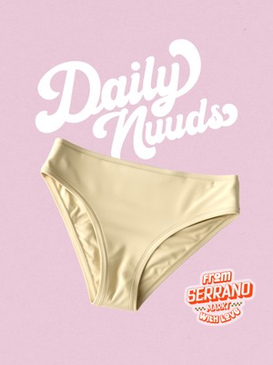 Daily Nuuds Gunluk Kesim Kadin Ic Camasiri (Xs-Xl Tek Beden) - Bej