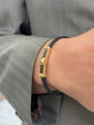 Yener Mücevher Milan Altın Erkek Bileklik