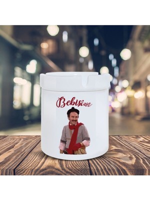 Hediyara Burhan Altıntop Küllük Bebişim Baskılı Kül Tablası K-41