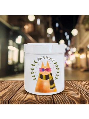 Hediyara Hufflefluff Baskılı Seramik Küllük