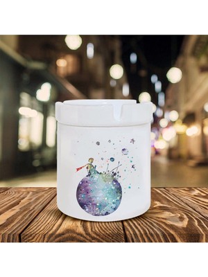 Hediyara Küçük Prens Baskılı Seramik Küllük 2