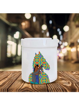 Hediyara Baskılı Seramik Küllük