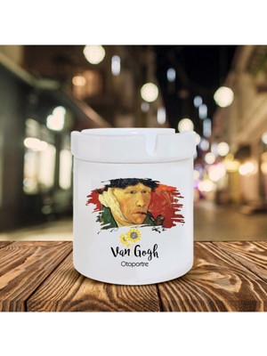Hediyara Van Gogh Temalı Seramik Küllük