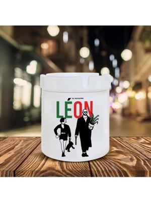 Hediyara Leon Temalı Seramik Küllük