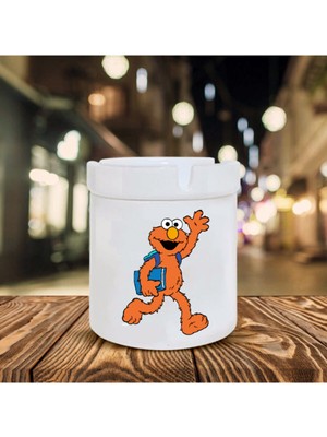 Hediyara Susam Sokağı Elmo Seramik Küllük